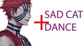 SAD CAT DANCE + AKAZA = ???  Demon Slayer Season 3 SAD CAT DANCE AKAZA