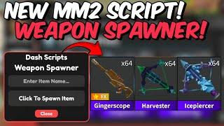 Best Mm2 Script! Weapon Spawner Pastebin Link | Murder Mystery 2 Latest Working 2025 