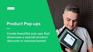 Product pop-ups - How to create and add product pop-ups on your website using MailerLite