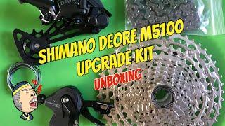 Shimano DEORE M5100 11 speed * 11-51T Upgrade Kit Unboxing