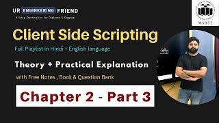 CSS Chapter 2 - Part 3 For MSBTE Diploma | Comp / IT / AIML / IF 24-25 Batch | Notes & Question Bank