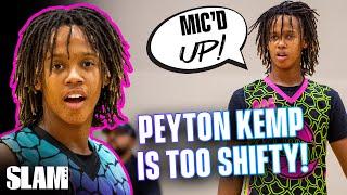 Peyton Kemp is the MOST ENTERTAINING GUARD in Middle School!  | SLAM Mic'd Up 