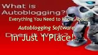 Autoblogging Software