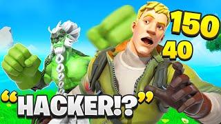 I Trolled Him With NEW Hulk Smashers In Fortnite