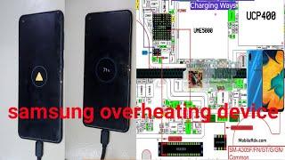 Samsung Overheating Device Power OFF ON Problem Check Charger USB Port Moisture Has been