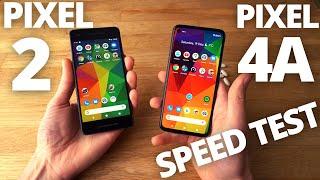 Google Pixel 4a Vs Google Pixel 2 - SPEED TEST & Performance Review.