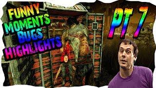 DBD Dead by Daylight Смешные Моменты Баги и Хайлайты №7 Мортал Комбат