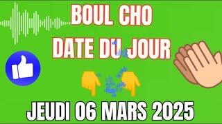 Date du jour 06 Mars 2025  #boulchopoujodia  #croixdujour #bouldglottotv #date #petervicker