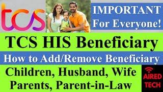 How to add HIS Beneficiary at TCS in Ultimatix, Health Insurance Scheme Nominee #his #tcs #medibuddy
