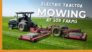 Electric tractors at Sod farms | Monarch Tractor