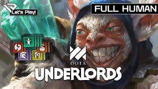  Let´s Play Dota Underlords Top Meta Full Human