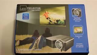 Best One Of 2018? - Unboxing 60 Ft' LED Projector(Lcd Image System)