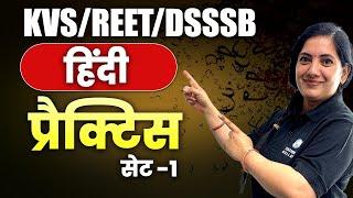 Hindi for KVS PRT | Hindi Practice Set for KVS PRT 2022 | KVS | REET | DSSSB