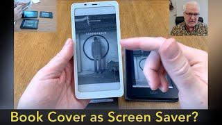 Check this trick out to show book cover as screensaver on android based e-Readers!