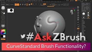 #AskZBrush - "How can I make other brushes function like CurveStandard and CurvePinch?"