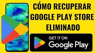 Cómo volver a instalar y habilitar la aplicación faltante de Google Play Store | teléfono Android