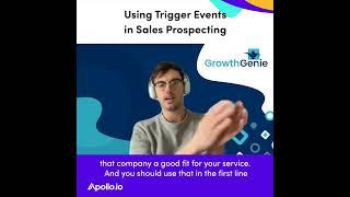 Using Trigger Events in Sales Prospecting