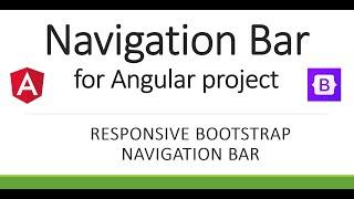 How to Create a Responsive Navigation Bar in Angular project