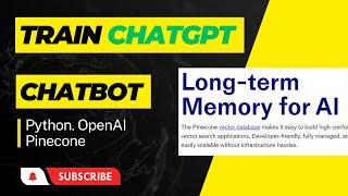 Train OpenAI/ChatGPT on your own data