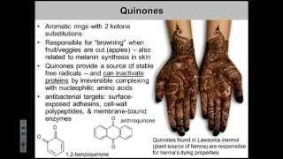 Natural Products Chemistry: Major classes of medically relevant compounds from plants