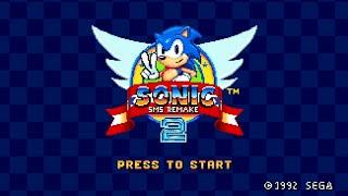 Sonic 2 SMS Remake Full Walkthrough (Longplay, All Chaos Emeralds) + Secret Ending