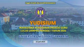 Yudisium Mahasiswa PPG Daljab Lulus UKMPPG Periode 1 Tahun 2024 - UNY | Senin, 22 Juli 2024