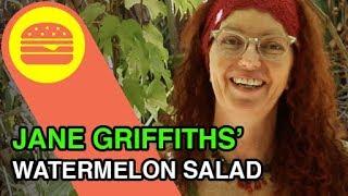 For Foodie's sake (FFS) - Watermelon salad with feta cheese Jane Griffiths - Great Recipes with DStv