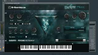 Darkpsy FX SOLO PREVIEW - Darkpsy, Film Music FX, Soundscapes, Horror, Dark, VST / AU plug-in synth