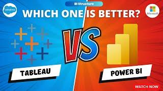 Power BI vs Tableau | Which One is Better? | BI Structure