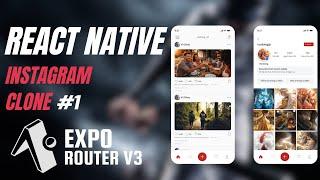 Instagram Clone with React Native Expo #1