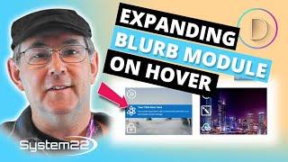 Divi Theme Expanding Blurb Module On Hover 