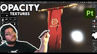 Painting Opacity Maps in Substance Painter
