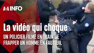 Clermont-Ferrand : un policier filmé en train de frapper un homme handicapé