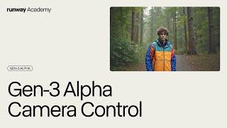 Using Camera Control in Gen-3 Alpha Turbo | Runway Academy