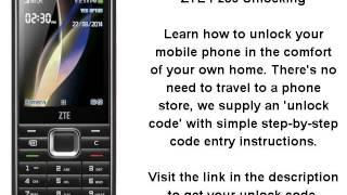 Unlock ZTE F286 - SIM Network Unlock PIN