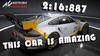 SPA IN THE PORSCHE | Assetto Corsa Competizione Hotlap | 2:16:887 | Porsche 911 II GT3R @ Spa