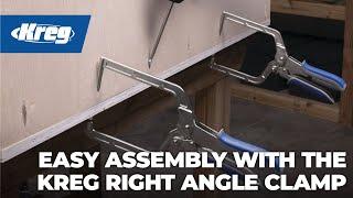 Quick Tip: Easy Assembly with the Kreg Right Angle Clamp