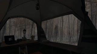 Shelter in a Camping Tent, Calm Down on a Rainy Day - Release all Pressure when Listening to Rain