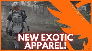 NEW EXOTIC BLACK TUSK APPAREL!  #thedivision2