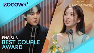 Chae Soo Bin & Yoo Yeon Seok Win Best Couple! | 2024 MBC Drama Awards | KOCOWA+