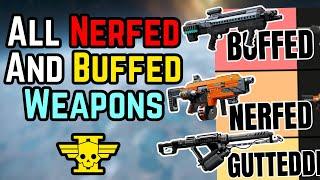 I Tested ALL The Nerfed and Buffed Weapons Helldivers 2 New Patch