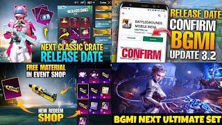 Free Material Next Classic Crate Bgmi | Pubg Bgmi New Update New Event | Next Ultimate Outfit Bgmi