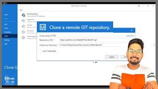 How to Clone a Git Repository on UiPath Studio