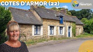 FRENCH PROPERTY FOR SALE  - Detached 3 bedroom cottage in Central Brittany for 74 000 €