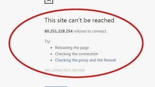 This Site Can't Be Reached ERR_CONNECTION_REFUSED in Google chrome- Fixed easily