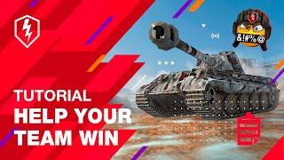WoT Blitz. Tutorial: How to Help Your Team Win
