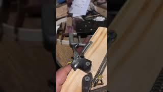 How to make a shotgun trigger and hammer