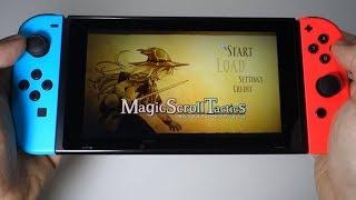 Magic Scroll Tactics Nintendo Switch gameplay