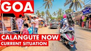 Goa - Calangute Beach Road | March 2025 | Goa Vlog | Calangute Market | Shopping |