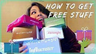 HOW TO GET FREE STUFF ONLINE! Influenster, Crowdtap, Bzzagent, Pinch ME